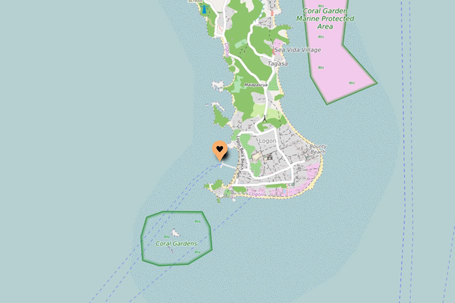 Localisation Villa Atlas Guesthouse Malapascua